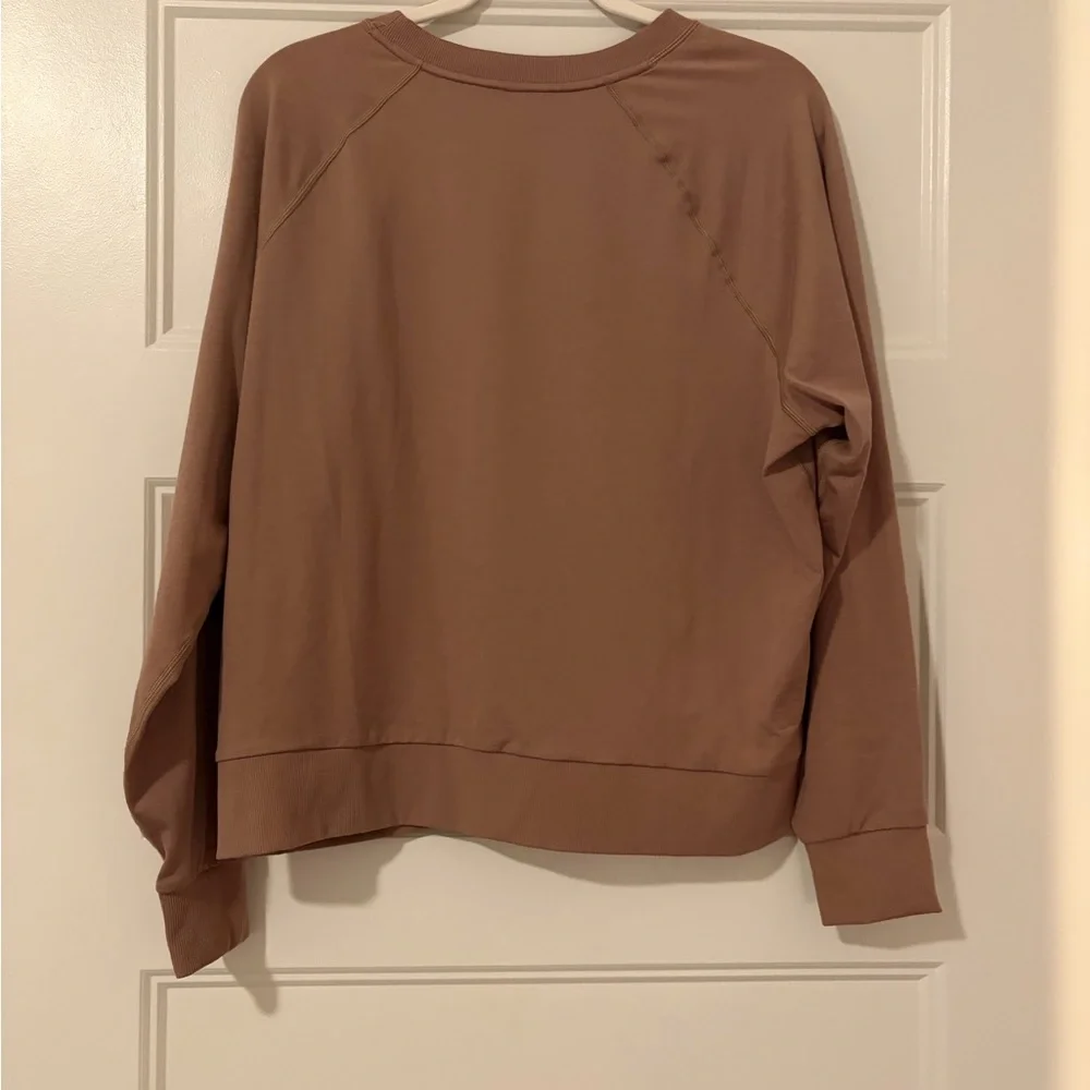 Vuori Halo Crew Goldenrod Heather Sweatshirt Women’s Large - Picture 10 of 11